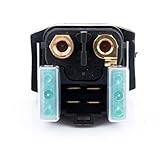 Starter Solenoid Relay Yamaha - PREMIUM ATV Starter Solenoid for YFM 350 400 450 660 - Raptor Grizzly Kodiak Wolverine Big Bear - Yamaha 2002 2003 2004 2005 2006 2007 2008 by Precision Auto Parts