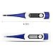 Digital Medical Thermometer - JUNING Fast Oral Temperature 16 Seconds Reading Easy Accurate and Rectal Thermometer for Children and Adults with Fever Indicator