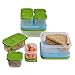 Rubbermaid LunchBlox Sandwich Kit, Green, Pack of 2