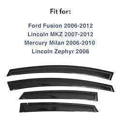 IMMORTAL GROUP Window Visor Compatible with Ford
