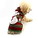 DEESEE(TM) Christmas Pet Dog Christmas Snowman Clothes Puppy Winter Sweater Costume Coat (M)