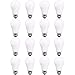 TCP RLVA6050ND16 LED Light Bulbs 60 Watt Equivalent | | Energy Efficient (9W) | Non-Dimmable | A19 Shape E26 Medium Base, 16 Count (Pack of 1), Daylight, 6