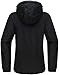 wantdo Women's Waterproof Ski Jacket Fleece Winter Parka Windproof Snow Coat Water Resistant Raincoat