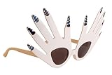 TD.IVES Funny Glasses Party Sunglasses Costume Sunglasses,12 Pack Cool Shaped Funny Party Hats