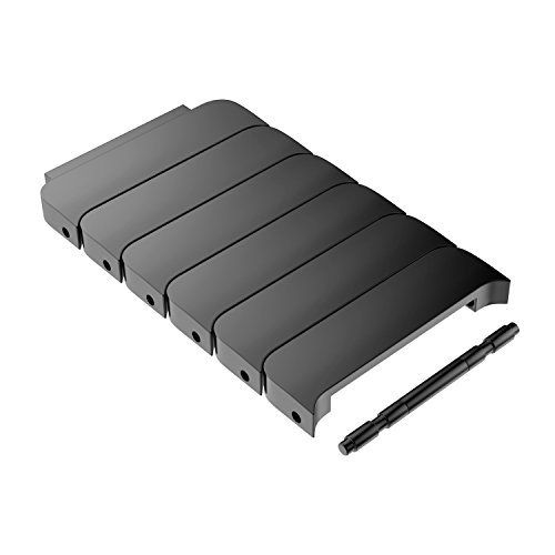 MoKo Link Kit for Apple Watch Band Series 1 Series 2, [6-Pack] Band Link Bracelet Kit for 42mm Apple Watch Noble Stainless Steel Replacement Smart Watch Band, BLACK