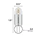 Philips LED T3 Capsule Non-Dimmable 12-Volt Accent Light Bulb: 200-Lumen, 3000-Kelvin, 2-Watt (20-Watt Equivalent), G4 Base, Bright White, 6-Pack