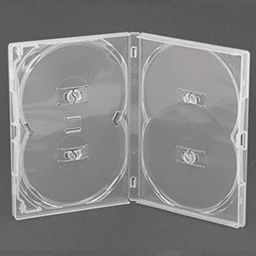 Amaray DVD case / 5pcs multibox in clear to hold 4 discs …