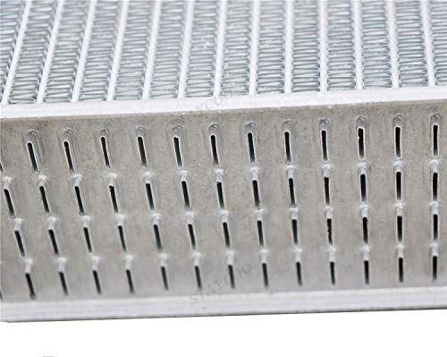 STAYCOO 62MM 4 Row Core Aluminum Radiator for 1965-1967 Pontiac LeMans Tempest GTO - Direct Replacement