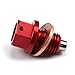 Magnetic Oil Drain Plug Bolt (M12 x 1.5) compatible with Honda CRF50 CR125 CR250 CRF250L XR250 Motorcycle Dirt Bike