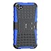 Korecase Phone Case for iPhone Samsung Cell Phone, Armor Heavy Duty Protection Rugged Dual Layer Hybrid Shockproof Case Protective Cover (i4 Blue)