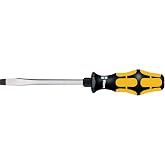 Wera 05018270001 Kraftform Plus 932 A Slotted Screwdriver, 10mm Head, 7" Blade Length, Multicolor