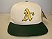 MLB Oakland Athletics Retro White 2 Tone Snapback Cap Old School