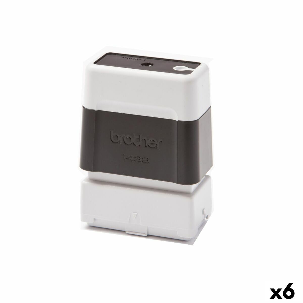 Brother Original PR1438B6P 1 x Siegel/Stempel Black (nur in Connection m. Brother Gerät nutzbar) (PR