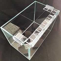 Weilan 18 Pieces Rimless Aquarium Lid Clips 6mm
