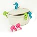 HuaYang Creative Kitchen Tool Gadget Pot Spill-proof Lid Stand Heat Resistant Holder New(Color: Blue)