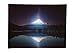 Clever Creations Light Up Mountain Canvas Wall Art Beautiful Gleaming Mountain by a Lake with LEDs | 12