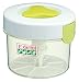 JapanBargain 3871 Round Pickle Press 1.6 Liter White