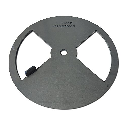 LavaLock Smoker Pinwheel BBQ air Damper Pit Grill Vent, Steel 4 6 8 12 (6" Diameter)