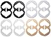 8 Piece Bra Strap Clips - Conceal Straps Cleavage Control