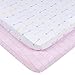 Pack n Play Playard Sheet Set | 3 Pack | 100% Super Soft Jersey Knit Cotton (150 GSM) | Portable Mini Crib Mattress Fitted Sheets for Boys & Girls by BaeBae Goods