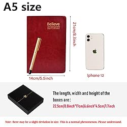 SAYEEC Journal with Pen Set A5 360 Sheets Thick