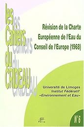 Révision de la Charte européenne de l'eau du Conseil de l'Europe, 1968