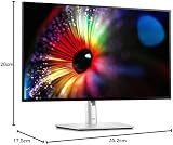 Dell U2724D UltraSharp 27 Inch QHD 1440p 120Hz IPS Black USB-C Monitor Silver view 15