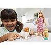 Barbie-Doggy-Daycare-Doll-Pets-Amazon-Exclusive Barbie FXH08 Doggy Daycare Doll, Blonde, and Pets Playset with 4 Dogs, Including One Puppy that Poops and One that Pees…