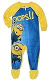 Despicable Me Minions Boys Fleece Sleeper Pajamas (Toddler/Little Kid)