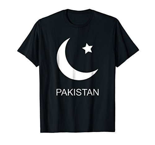 Pakistan Independence Day Crescent Moon Patriotic T-shirt