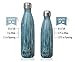 MIRA Vacuum Insulated Travel Water Bottle | Leak-Proof Double Walled Stainless Steel Cola Shape Portable Water Bottle | No Sweating, Keeps Your Drink Hot & Cold | 17 Oz (500 ml) | Blue Granite