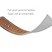 WFEAGL for Fitbit Versa Band, Top Grain Leather Band Replacement Strap for Fitbit Versa/Versa 2 /Versa Lite/Versa SE Fitness Smart Watch (Light Gray+Rose Gold Buckle)