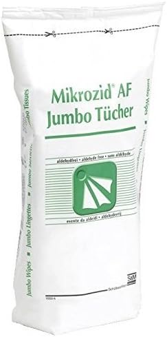 Schulke Mikrozid Jumbo Disinfectant Wipe Refill - Pack of 200