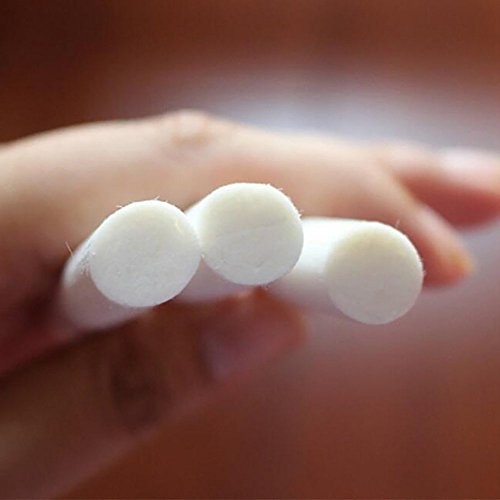 Smart Frog Replacement Sponge Filters Wick, Cotton Filter Sticks for Mini Portable Personal USB Humidifier & Personal(Car) USB Diffuser and More(5 Pack)