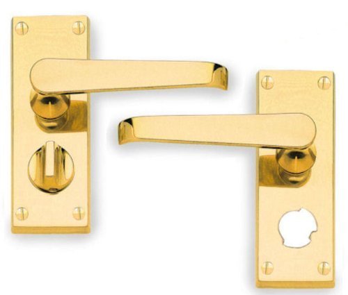 Carlisle Brass Traditional Victorian Straight Door Handle, 11.8 x 4 cm, CBV31