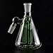 Dolores Guy 5 Inches Tall 45 Degree Green Glass Artcraft