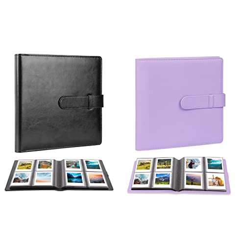 2Pcs,192 Pockets Photo Album fo Fujifilm Instax Square SQ1/SQ6