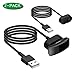 WERONE 2 Packs Charger Cable for Fitbit Inspire and Inspire HR Smartwatch, Replacement USB Charging Cord Accessories for Fitbit Inspire HR (3.3 ft)