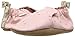 Robeez Girls Crib Shoe, Prince Charming Light Pink, 6-12 Months M US Infant