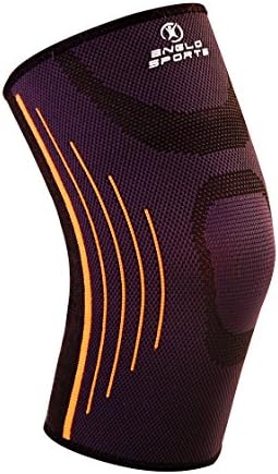 Knee Sleeves – Unisex - Support &amp; Compression for Jogging, Running &amp; Sports - Best Knee Brace – Helps you get Quick Recovery from Most Known Pains (Black, Small)