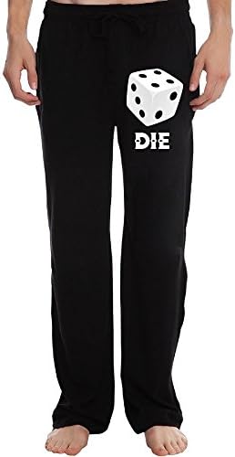 BXXF Mens Athletic Pants Sweatpants Trousers DIE Black XL.