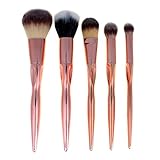 BESSKY 5Pcs/Set Professional Cosmetic Makeup Brush Set Eyeshadow Brush