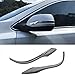 Beautost Fit For Honda 2017 2018 2019 2020 2021 2022 CR-V CRV Chrome Rear view Mirror Side Molding Cover Trims