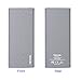 Shinngo Portable Charger 18000mAh Power Bank, Ultra High Capacity External Battery Pack with Dual USB Ports, Total 3.1A Output, High-Speed Charger for Smartphones Tablets and More (Gray)