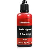 Red Epoxy Resin Color Dye Colorant Liquid Epoxy Resin Pigment,60ml,Translucent