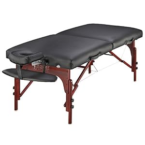 Master Massage 31″ Extra Wide Montclair Pro Memory Foam Portable Massage Table Package With Reiki