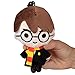 Harry Potter Clip On Plush Key Chain - Character Figure Accessory Keychain - Polyester