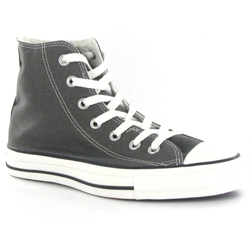 Converse Chuck Talyor 1j793 Allstar Hi Charcoal w/ 2 Extra Shoelaces (Red + Peach) (US MEN 10/ WOMEN 12)