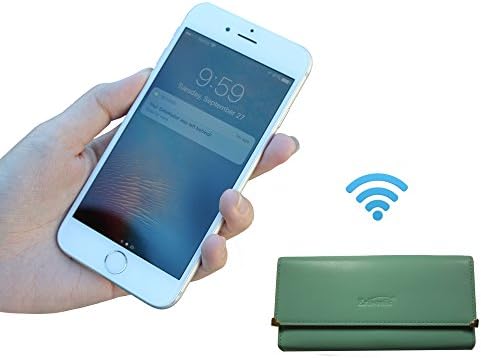 Womens Smart Wallet for Smartphone Slim Bluetooth Wallet