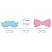 Big Dot of Happiness - Baby Gender Reveal Paper Straw Decor - Baby Shower Striped Decorative Straws - Set of 24